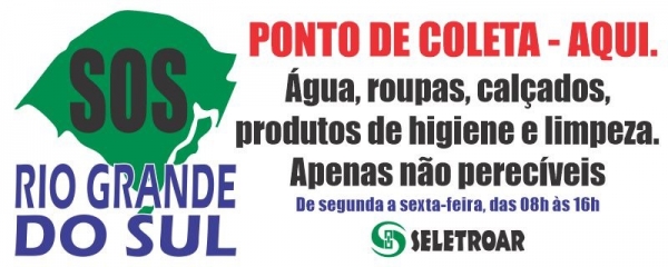 Trabalhadores eletroeletrônicos fazem doação para desabrigados do Rio Grande do Sul