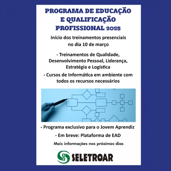 Programa de Educação e Qualificação Profissional 2025