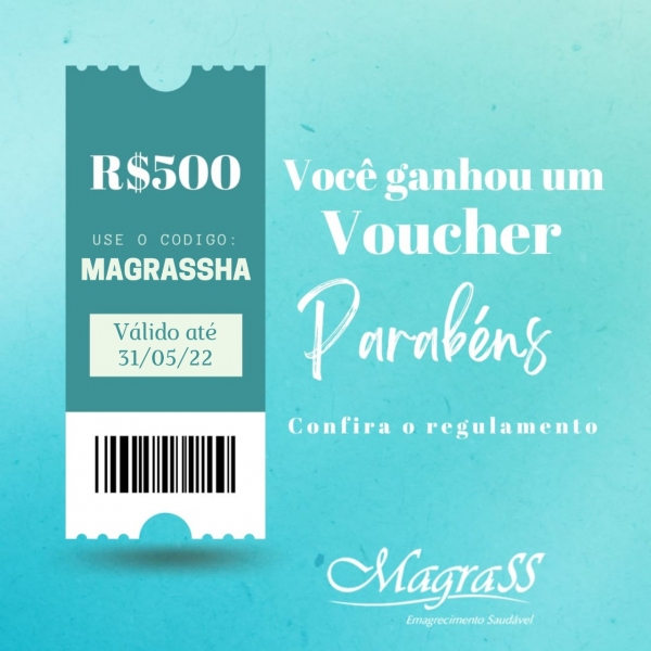 Voucher de R$ 500,00 para associados ao Seletroar